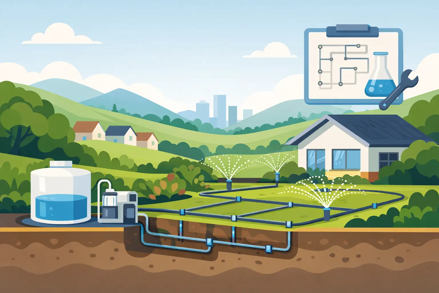 Hills District Chemical Reticulation System Guide