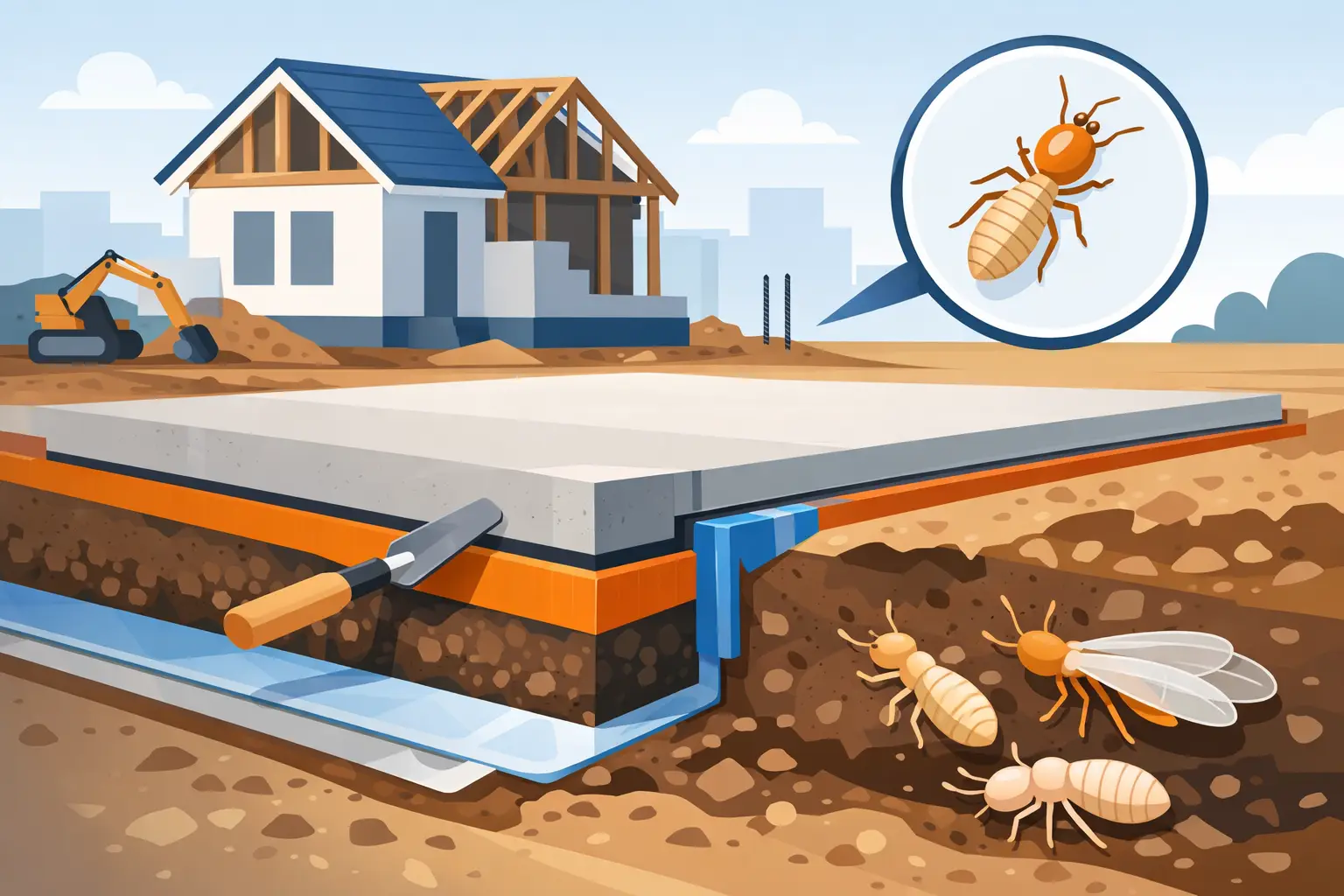 Pre Construction Termite Barrier Explained