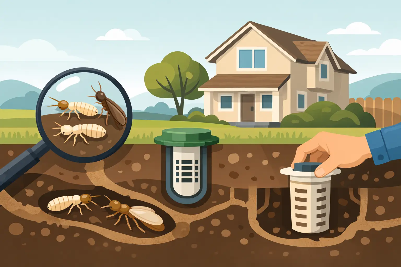 Termite Monitoring Program for Homes