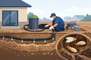 Termite Reticulation System Installation