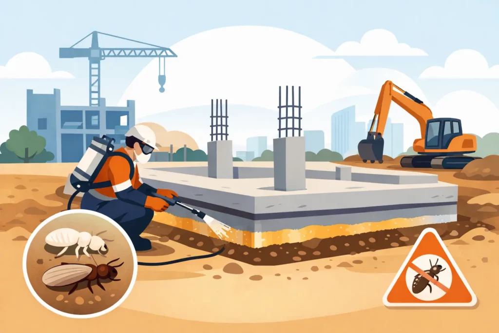 What Is Pre Construction Anti Termite Treatment?