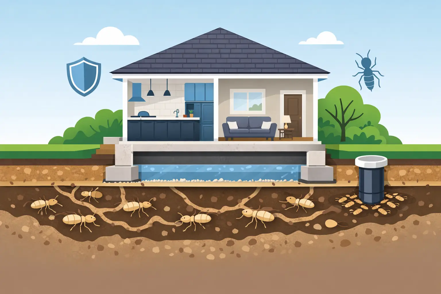 How Termite Barriers Work in Real Homes