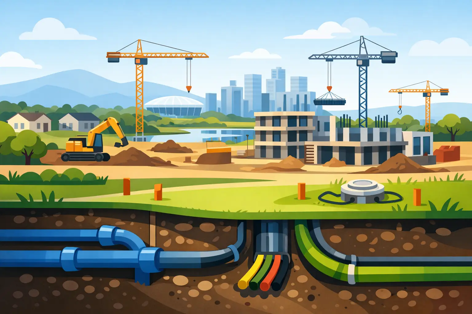 Western Sydney Pre-Construction Reticulation