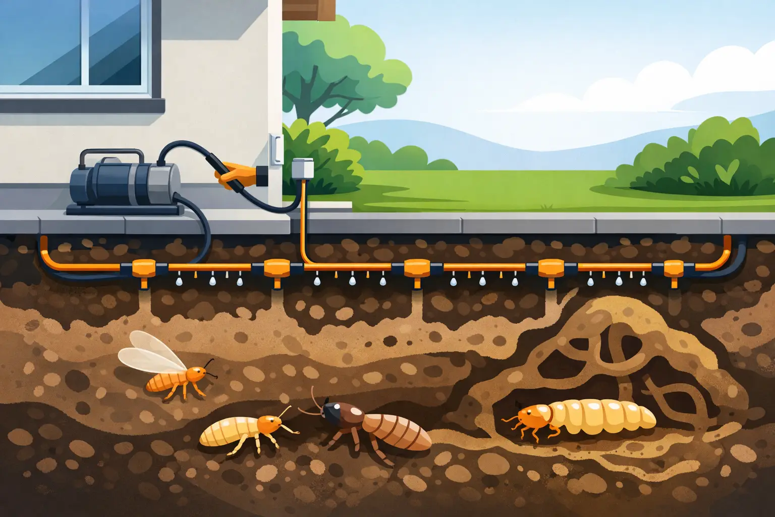 How Termite Reticulation Works