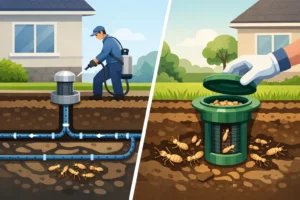 Reticulation System Versus Bait Stations