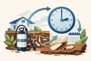 When Should Termite Treatment Be Reapplied?