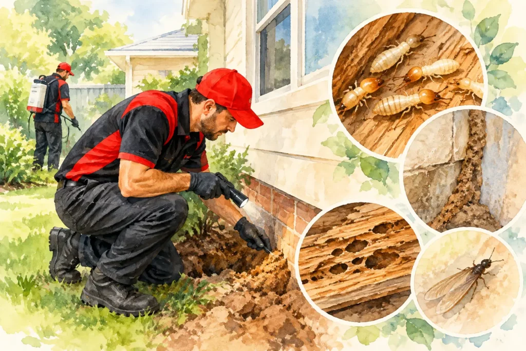 7 Signs of Subterranean Termites at Home