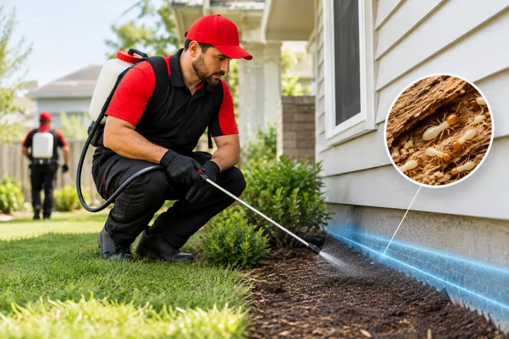 How a Termidor Chemical Barrier Protects Your Home