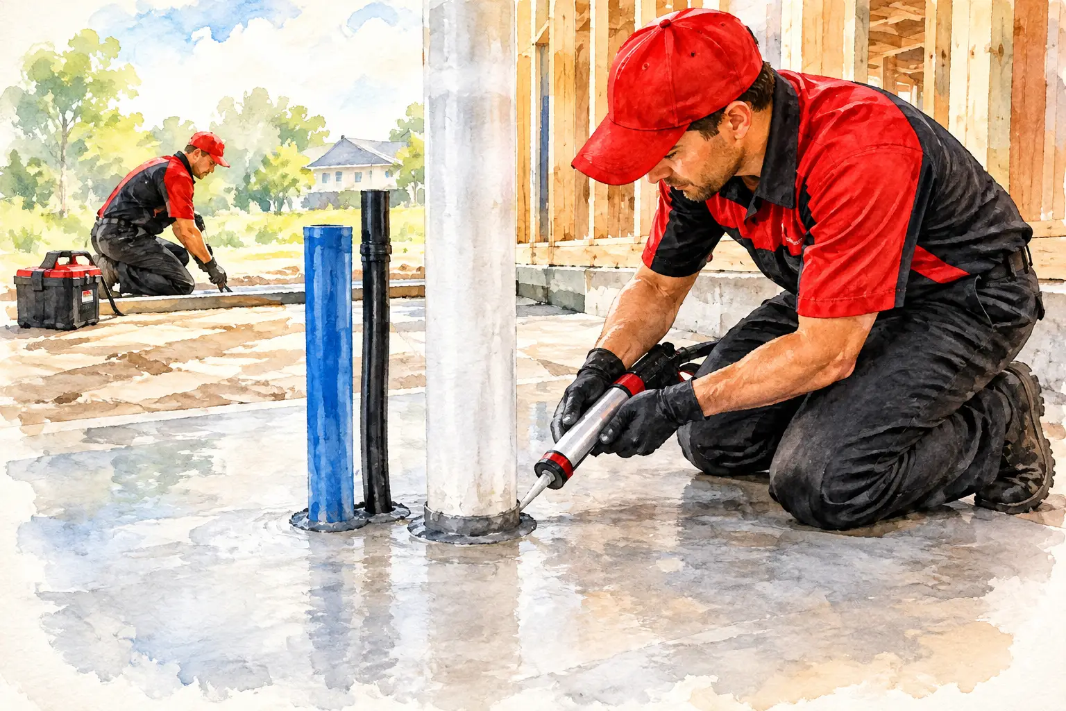 Termite Protection for Slab Penetrations